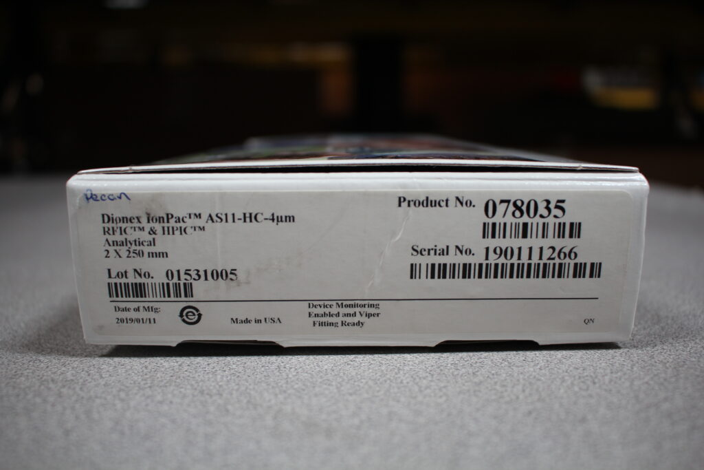 Thermo Dionex Ion Pac AS11-HC- 4um RFIC And HPIC Analytical 2x250 Mm ...